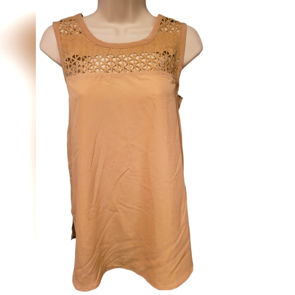NWOT beige blouse